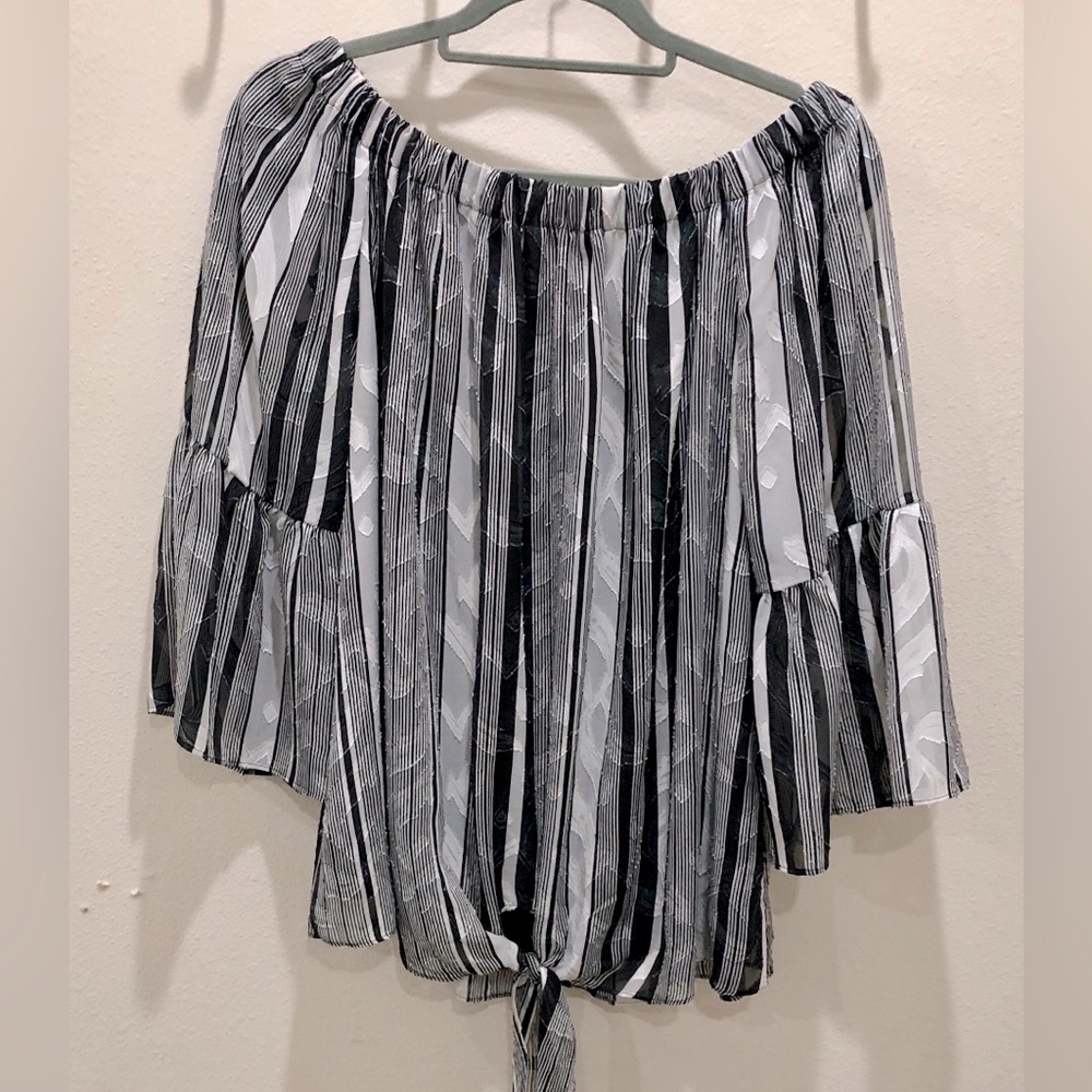 Roz & Ali plus blouse